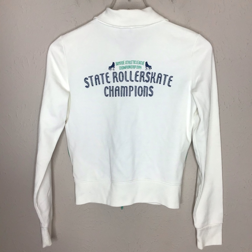 Vtg Roller Skating Champion Full Zip 1984 Sm